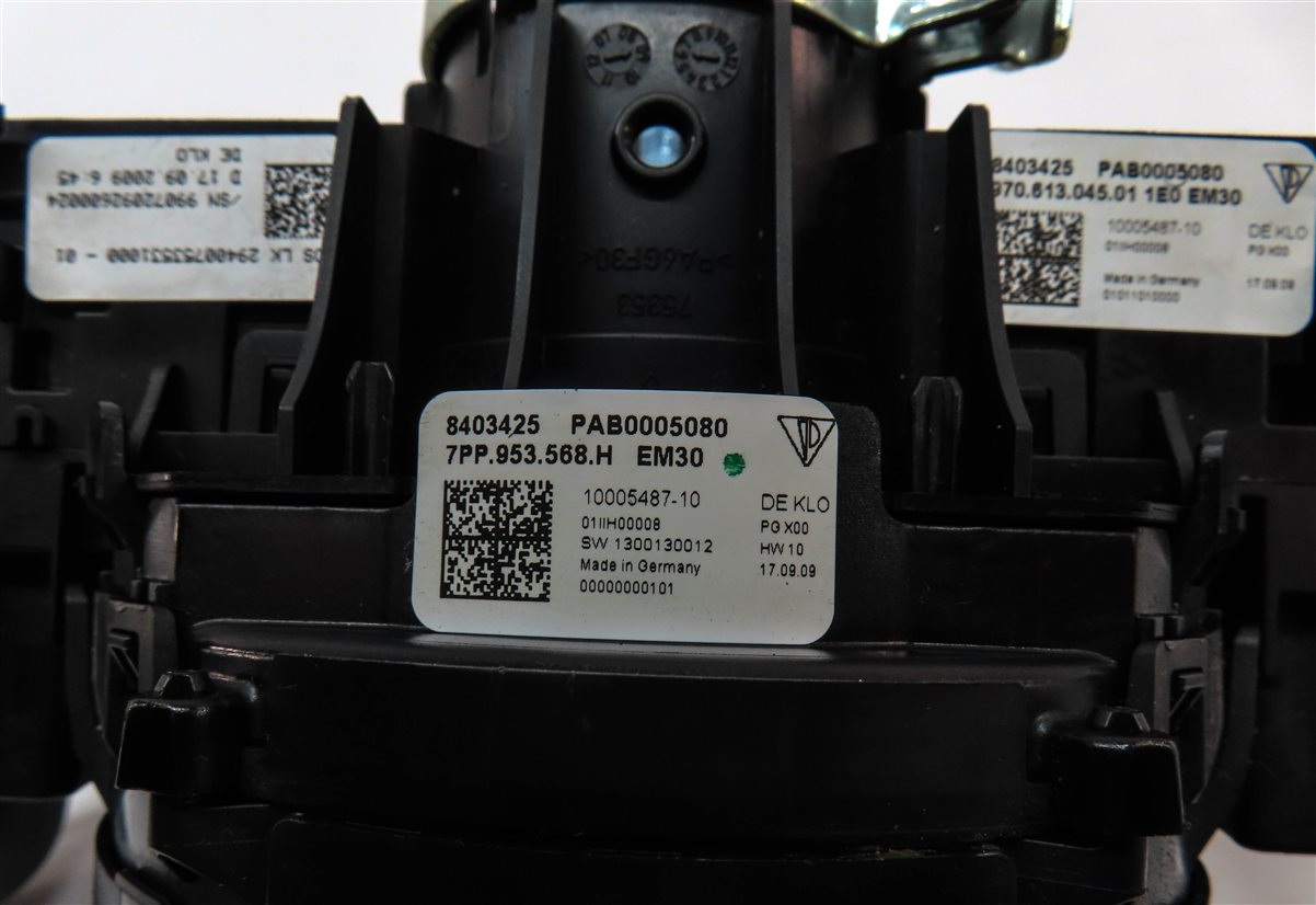 Thumbnail 6: 2010-2013 PORSCHE PANAMERA (970 G1) BLINKER WIPER CRUISE COMBINATION SWITCH