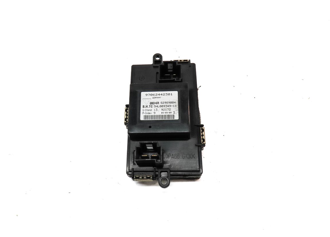 Thumbnail 2: 2010 PORSCHE PANAMERA (970) FRONT HEATER A/C BLOWER FAN MOTOR SPEED RESISTOR