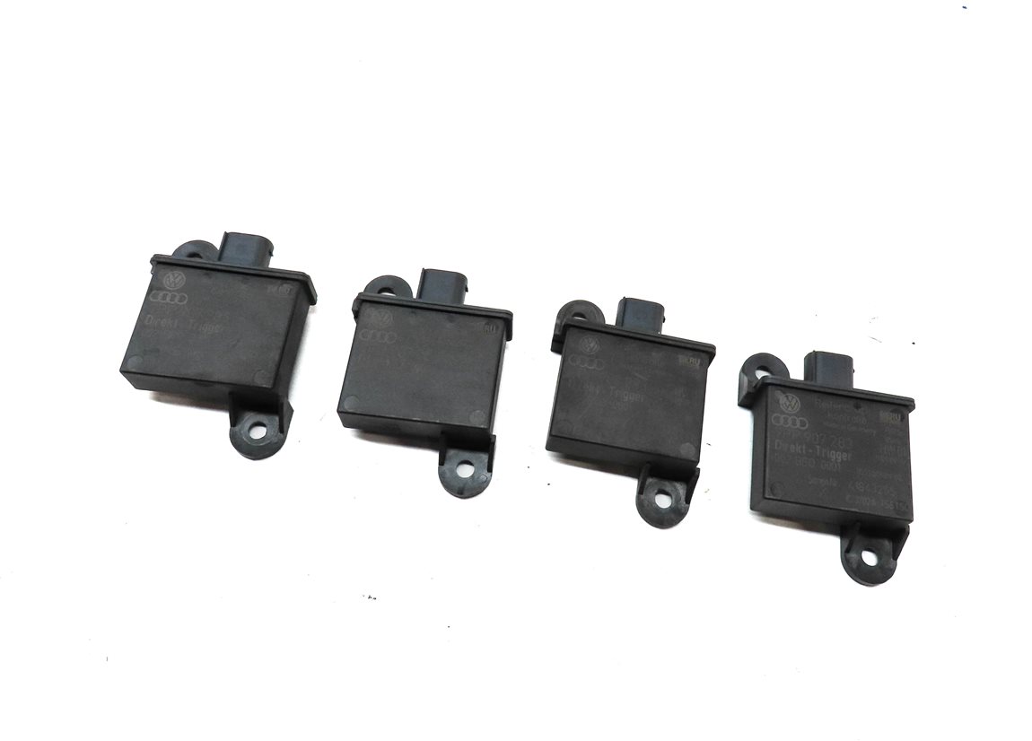 2010 PORSCHE PANAMERA (970) TPMS TIRE AIR PRESSURE SENSOR TRIGGER MODULE SET-4