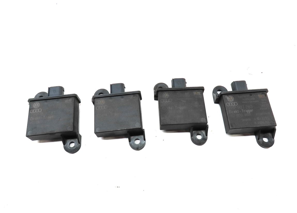 Thumbnail 2: 2010 PORSCHE PANAMERA (970) TPMS TIRE AIR PRESSURE SENSOR TRIGGER MODULE SET-4