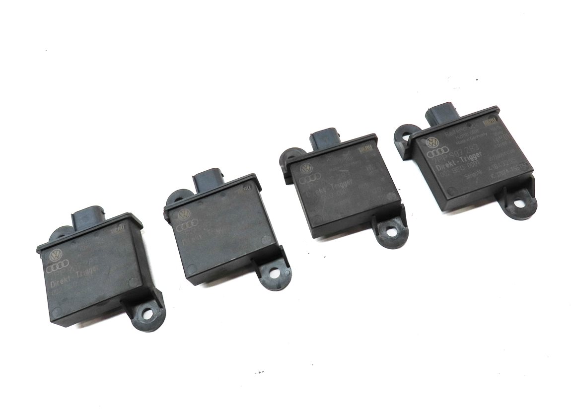 Thumbnail 3: 2010 PORSCHE PANAMERA (970) TPMS TIRE AIR PRESSURE SENSOR TRIGGER MODULE SET-4