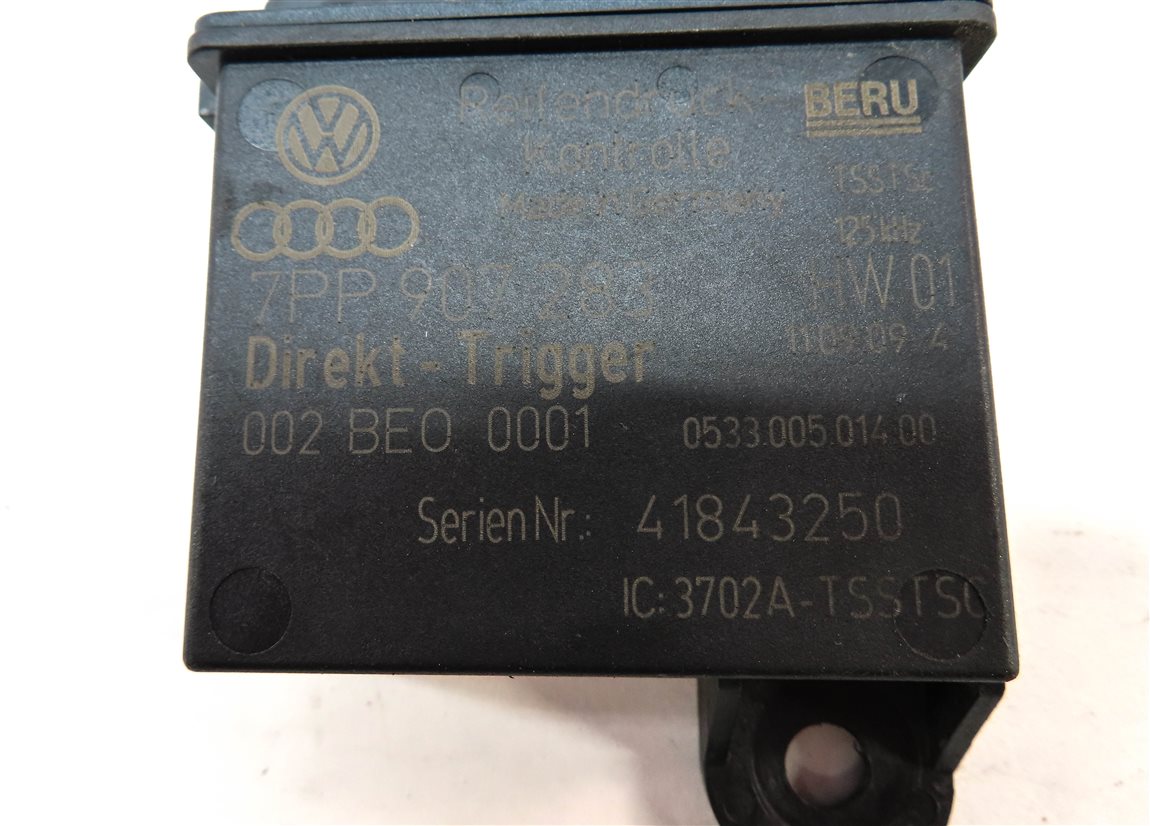 Thumbnail 5: 2010 PORSCHE PANAMERA (970) TPMS TIRE AIR PRESSURE SENSOR TRIGGER MODULE SET-4