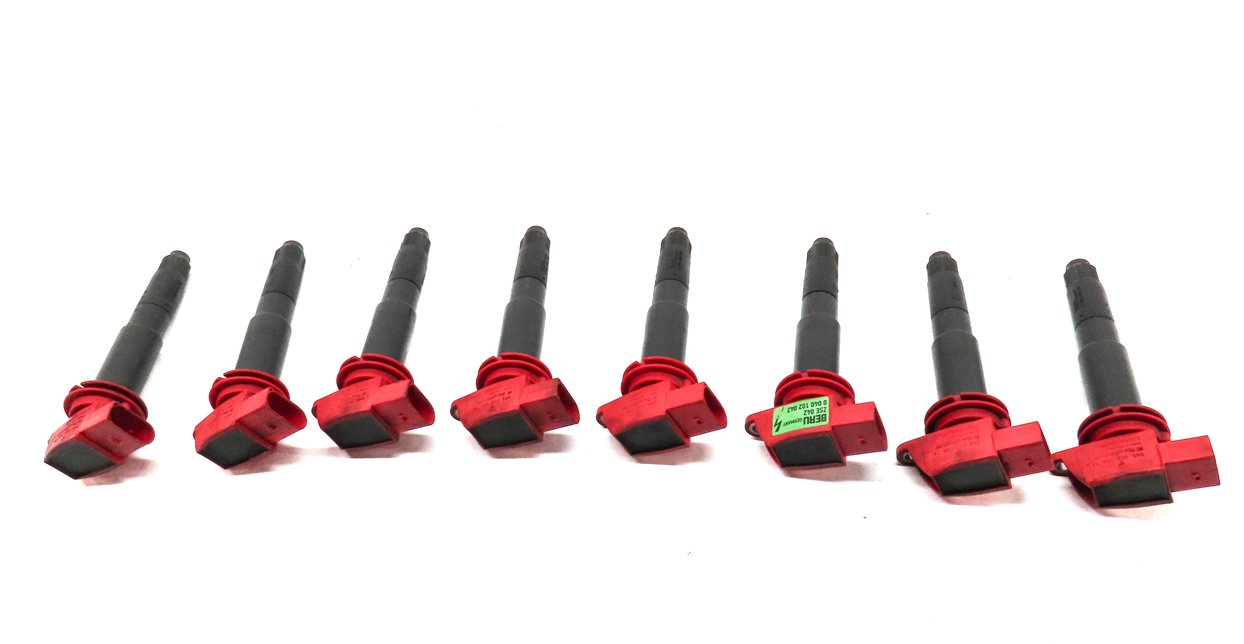 Thumbnail 2: 2010-2018 PORSCHE CAYENNE PANAMERA (958 970) 4.8L V8 ENGINE IGNITION COIL SET 8