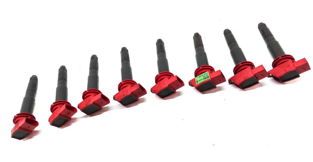 Thumbnail 3: 2010-2018 PORSCHE CAYENNE PANAMERA (958 970) 4.8L V8 ENGINE IGNITION COIL SET 8
