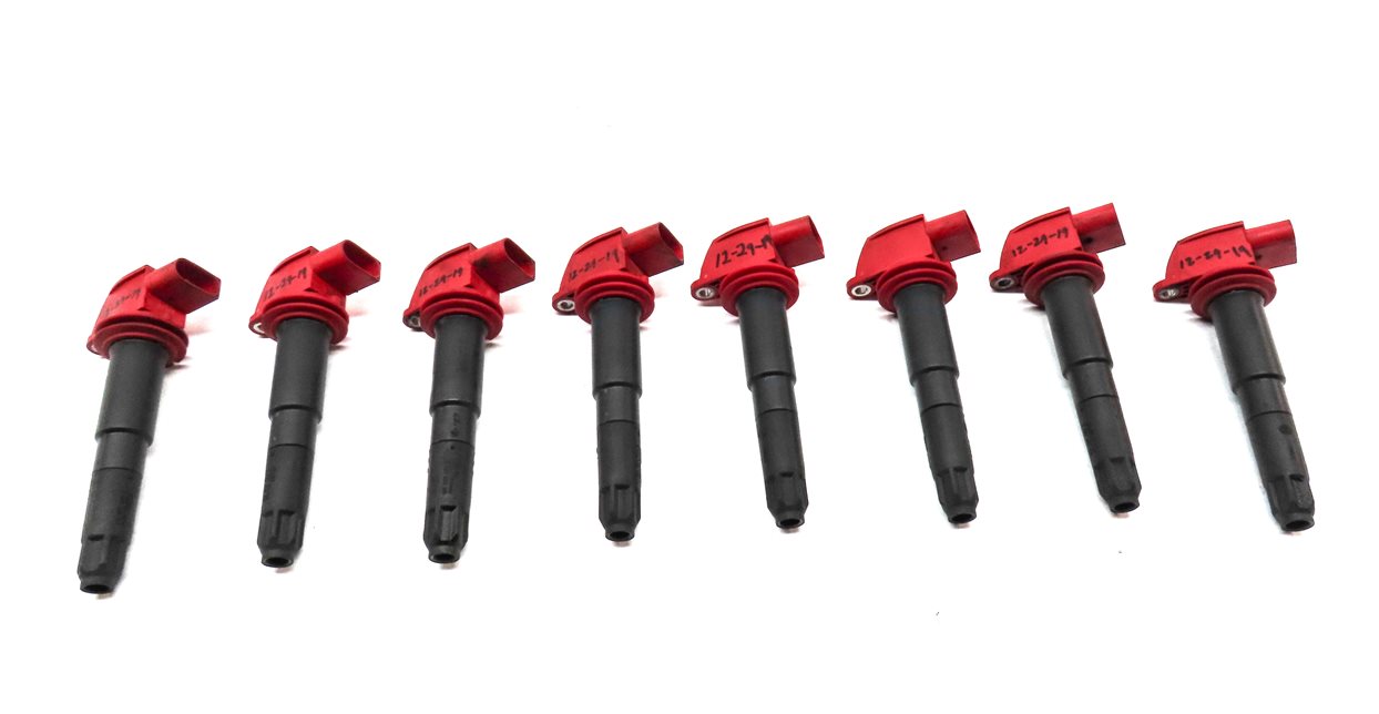 Thumbnail 5: 2010-2018 PORSCHE CAYENNE PANAMERA (958 970) 4.8L V8 ENGINE IGNITION COIL SET 8