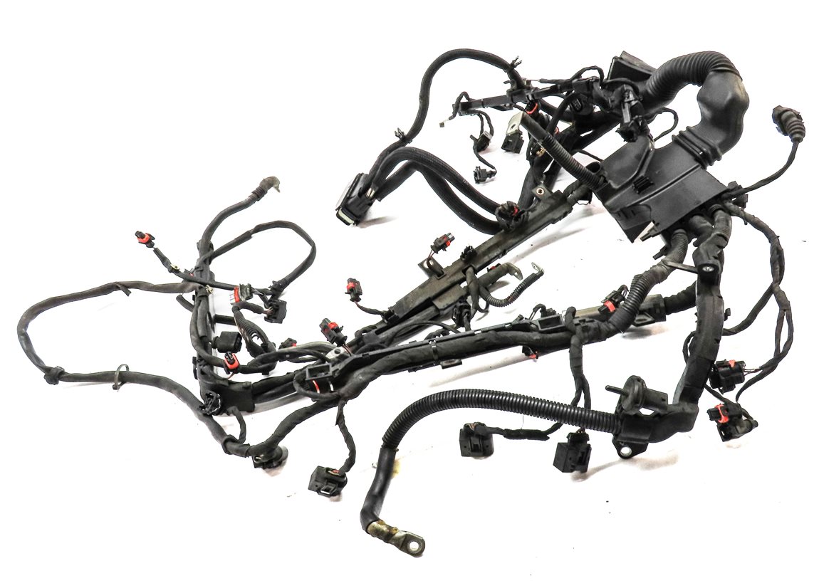 2010 PORSCHE PANAMERA (970) RWD 4.8L N/A ENGINE WIRE WIRING HARNESS LOOM