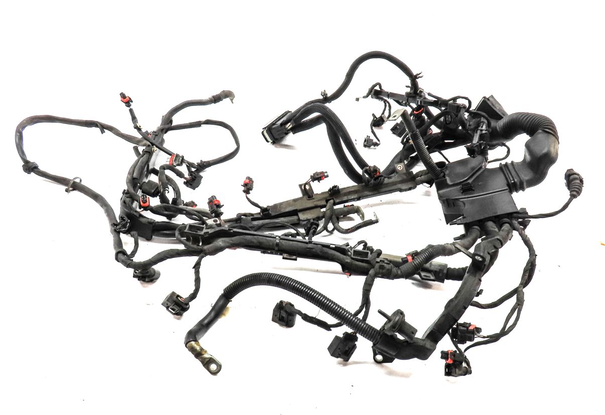 Thumbnail 2: 2010 PORSCHE PANAMERA (970) RWD 4.8L N/A ENGINE WIRE WIRING HARNESS LOOM