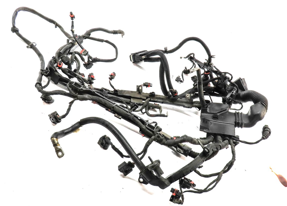 Thumbnail 3: 2010 PORSCHE PANAMERA (970) RWD 4.8L N/A ENGINE WIRE WIRING HARNESS LOOM