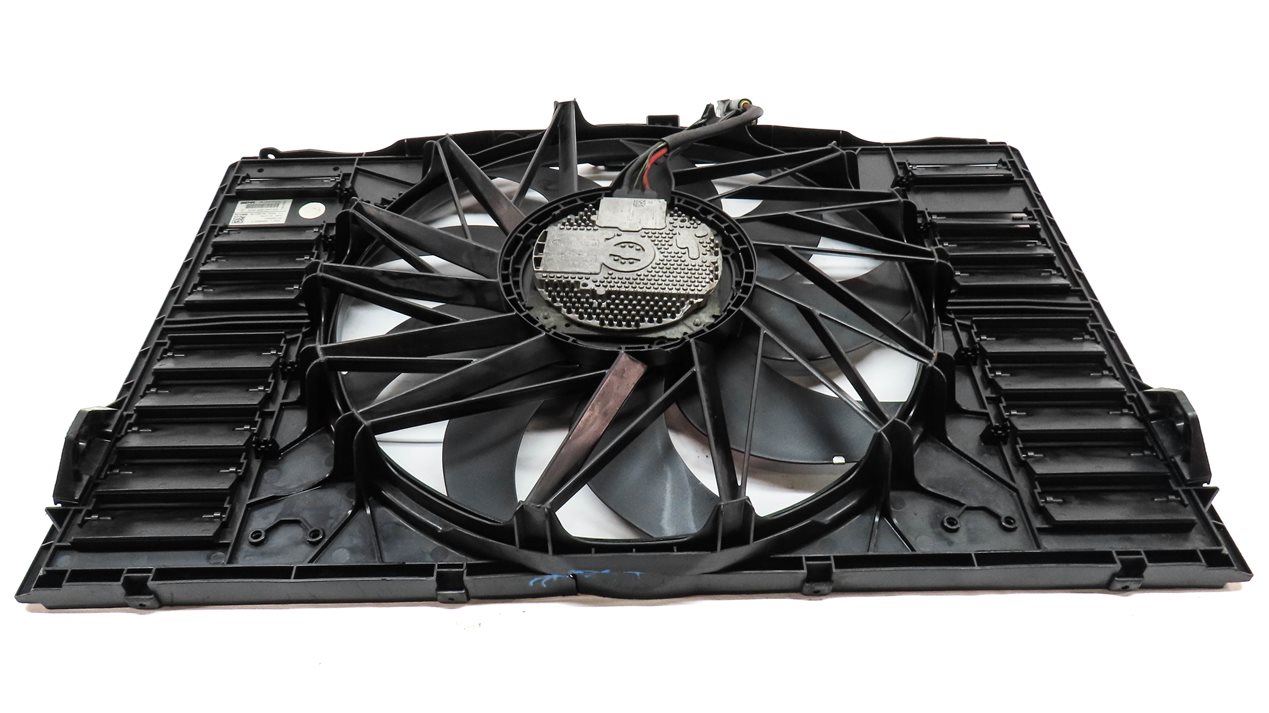 Thumbnail 5: 2010-2016 PORSCHE PANAMERA (970 G1) 3.0L 3.6L 4.8L RADIATOR COOLING FAN ASSEMBLY