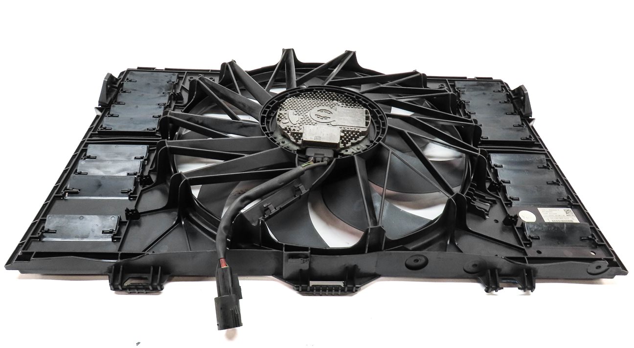 Thumbnail 6: 2010-2016 PORSCHE PANAMERA (970 G1) 3.0L 3.6L 4.8L RADIATOR COOLING FAN ASSEMBLY