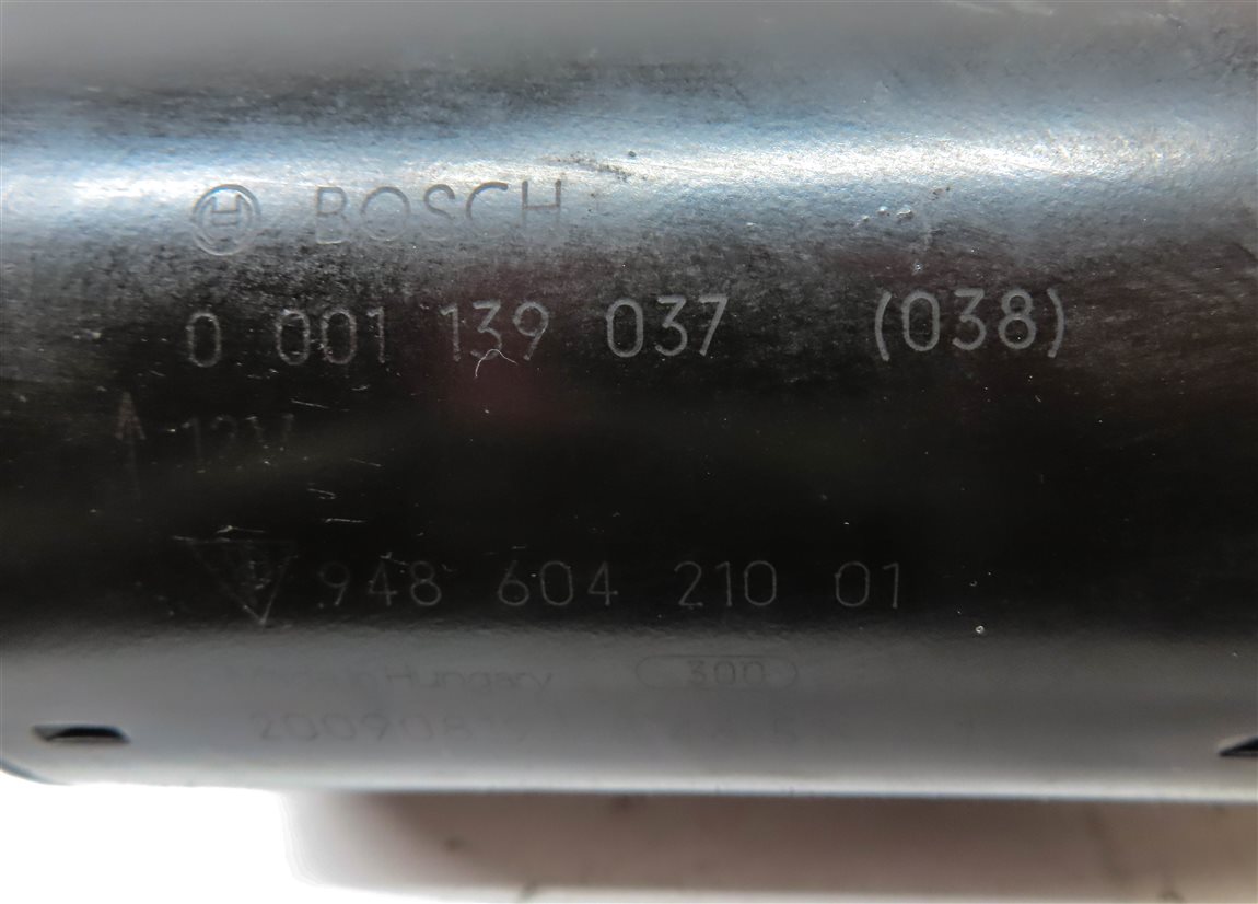 Thumbnail 7: 2010-2016 PORSCHE PANAMERA (970 G1) STARTER MOTOR (w/ AUTO START STOP FUNCTION)