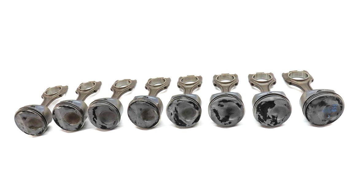 Thumbnail 3: 08-12 PORSCHE CAYENNE PANAMERA (958 970) 3.6L M46 4.8L M48 ENGINE PISTON SET/6