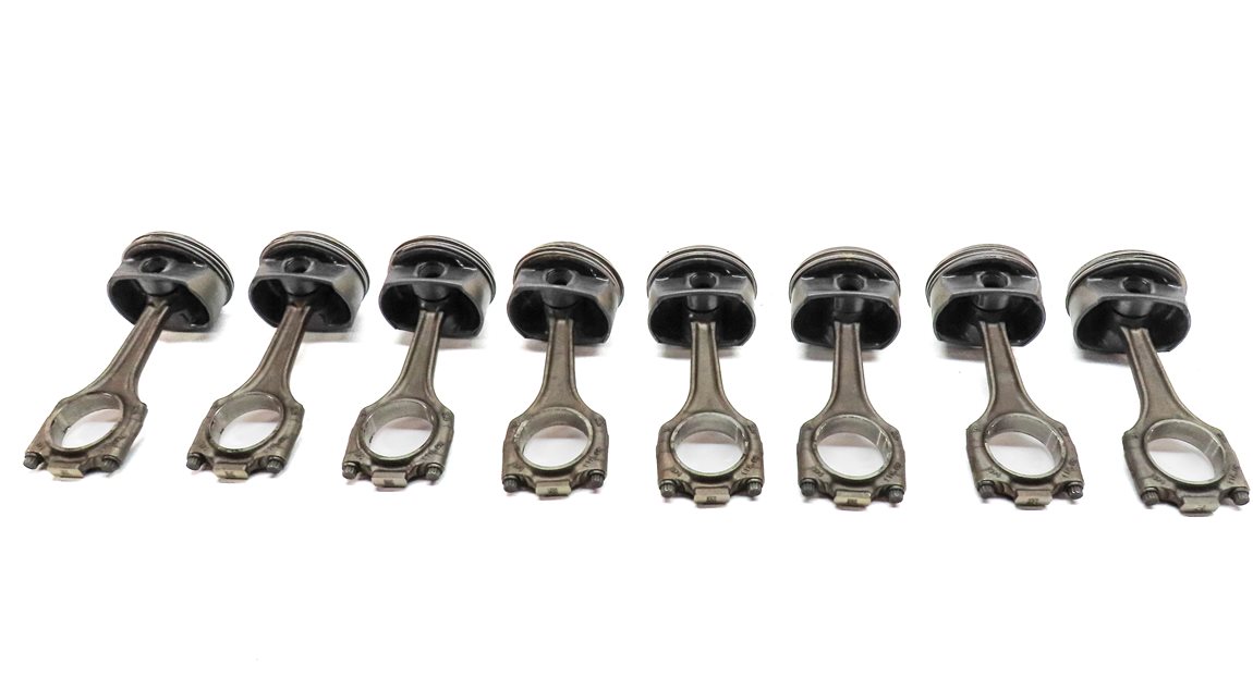 Thumbnail 5: 08-12 PORSCHE CAYENNE PANAMERA (958 970) 3.6L M46 4.8L M48 ENGINE PISTON SET/6