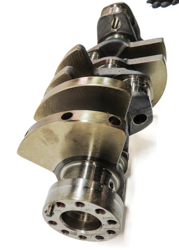 Thumbnail 5: 2010 PORSCHE PANAMERA (970) 4.8L N/A ENGINE CRANKSHAFT CRANK SHAFT ASSEMBLY