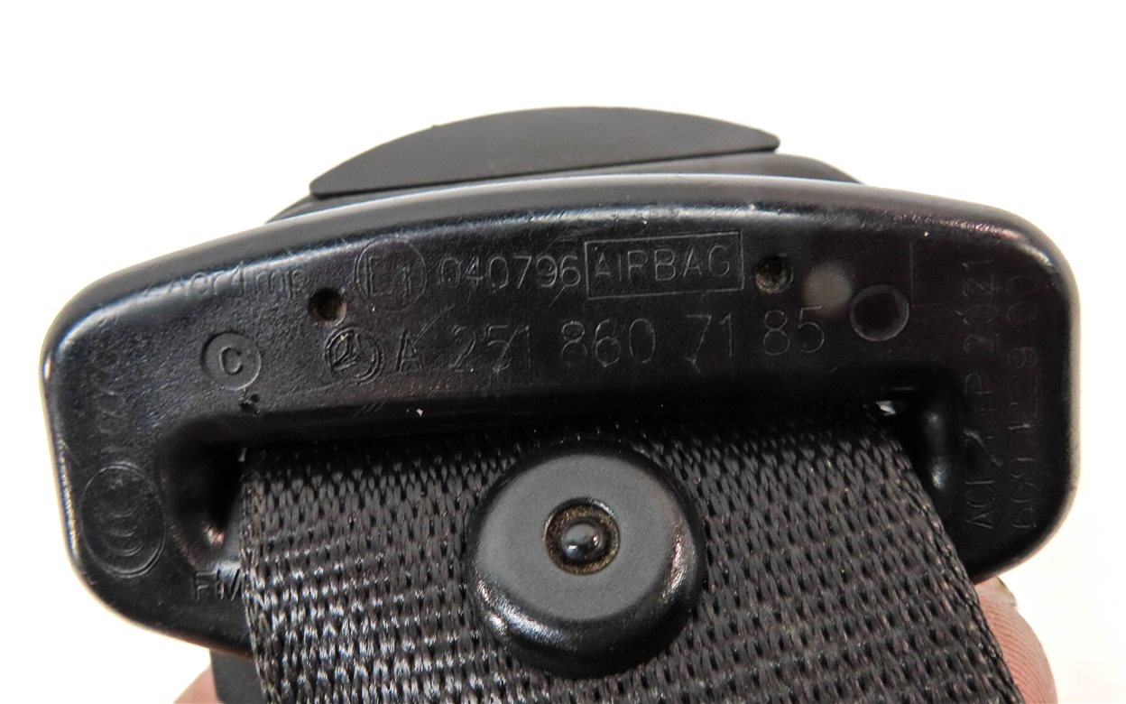 Thumbnail 5: 07-08 MERCEDES GL320 GL350 GL450 ML320 ML350 DRIVER SEATBELT RETRACTOR (Black)