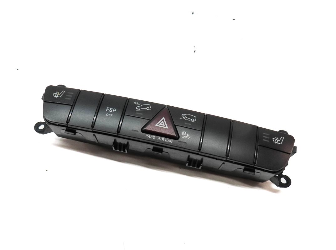08 MERCEDES ML550 W164 SEAT HEATER HILL DESCENT TERRAIN ESP HAZARD SWITCH PANEL