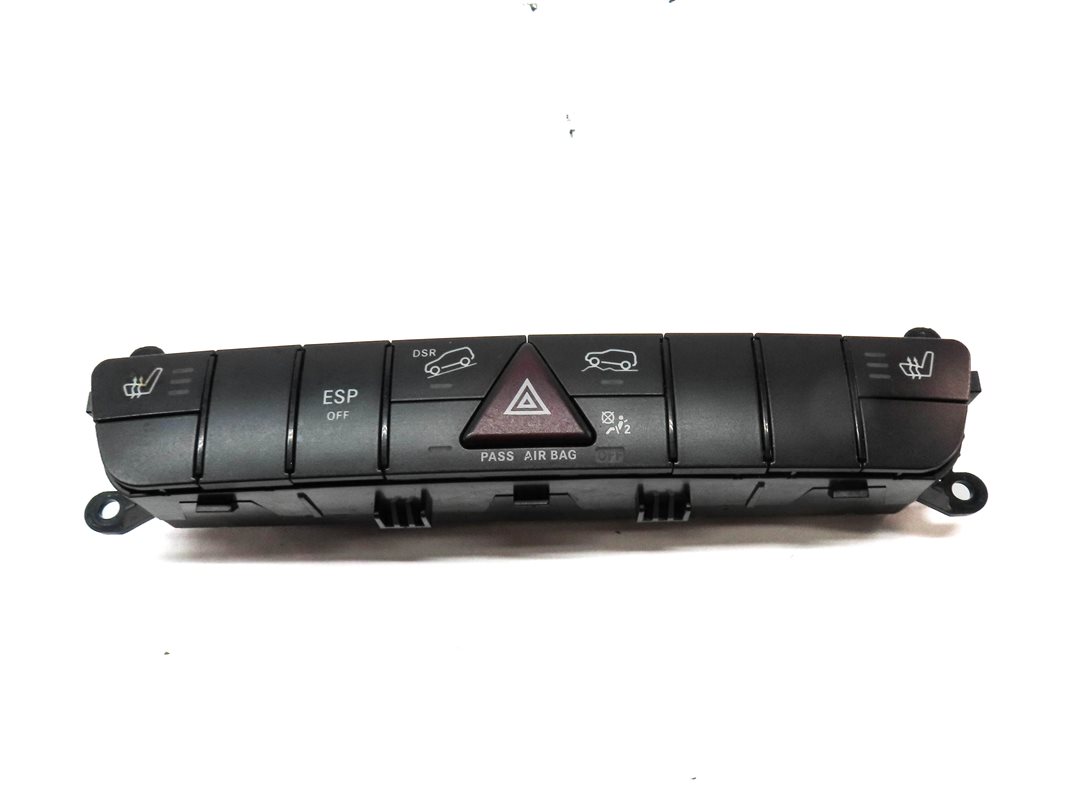 Thumbnail 2: 08 MERCEDES ML550 W164 SEAT HEATER HILL DESCENT TERRAIN ESP HAZARD SWITCH PANEL