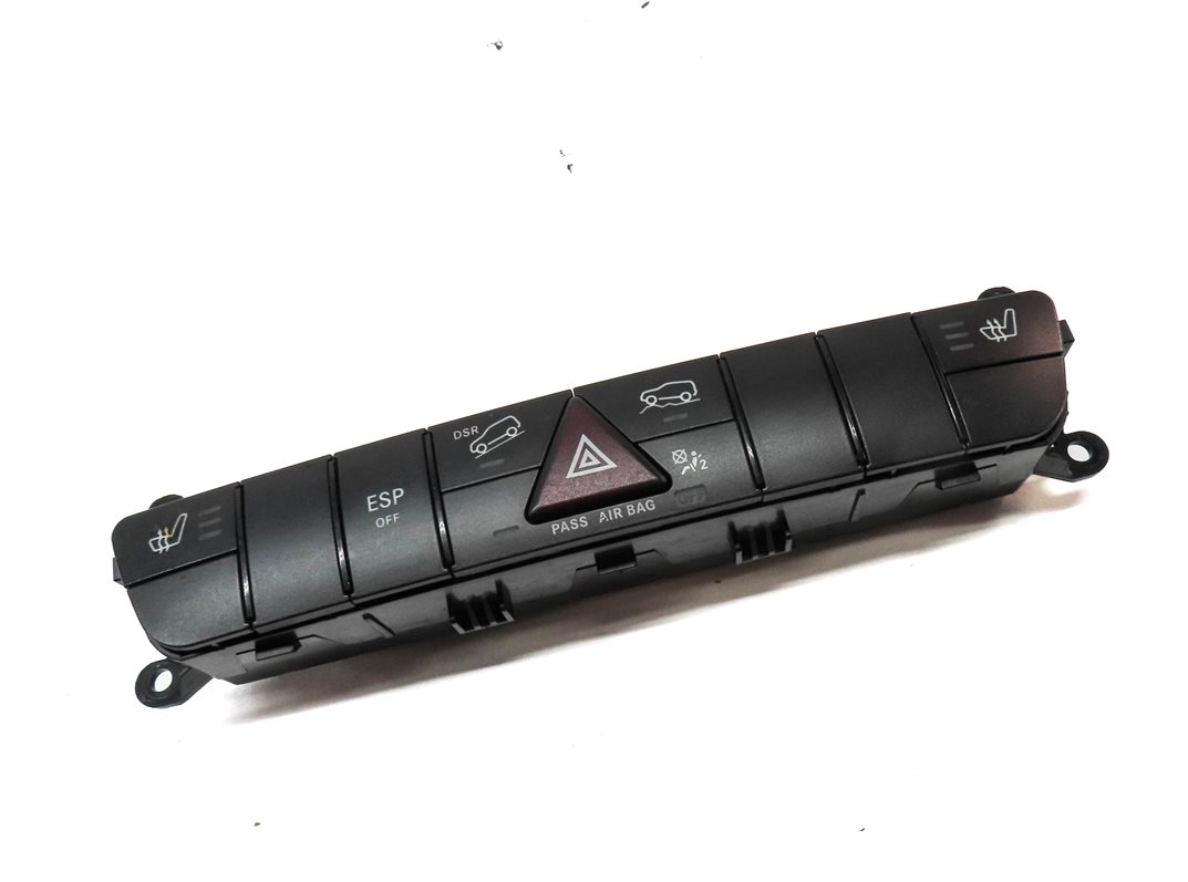Thumbnail 3: 08 MERCEDES ML550 W164 SEAT HEATER HILL DESCENT TERRAIN ESP HAZARD SWITCH PANEL