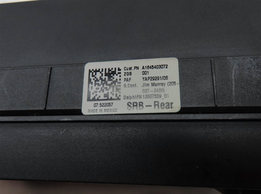 Thumbnail 5: 2008 MERCEDES ML550 SUV (W164) REAR POWER DISTRIBUTION FUSE RELAY CONTROL BOX