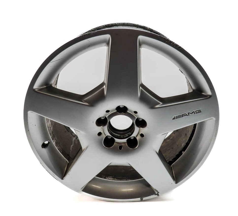 Thumbnail 5: 2006-2008 MERCEDES ML R (W164) 19X8.5 5 FLAT SPOKE AMG WHEEL RIM SET/4