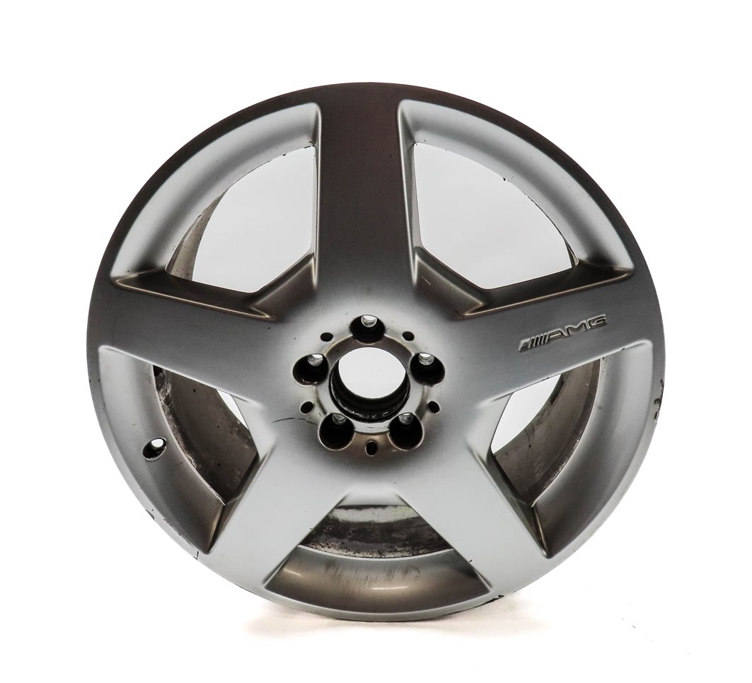 Thumbnail 6: 2006-2008 MERCEDES ML R (W164) 19X8.5 5 FLAT SPOKE AMG WHEEL RIM SET/4