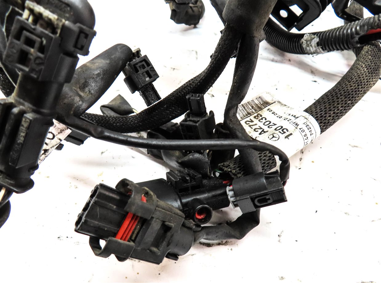 2008 MERCEDES ML550 SUV (W164) 5.5L (273.963) ENGINE MOTOR WIRE WIRING HARNESS