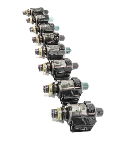 Thumbnail 3: 04-18 MERCEDES C CL E GL G ML S SLK 722.9 TRANSMISSION VALVE BODY SOLENOID SET-8