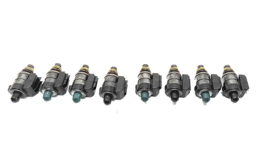 Thumbnail 5: 04-18 MERCEDES C CL E GL G ML S SLK 722.9 TRANSMISSION VALVE BODY SOLENOID SET-8