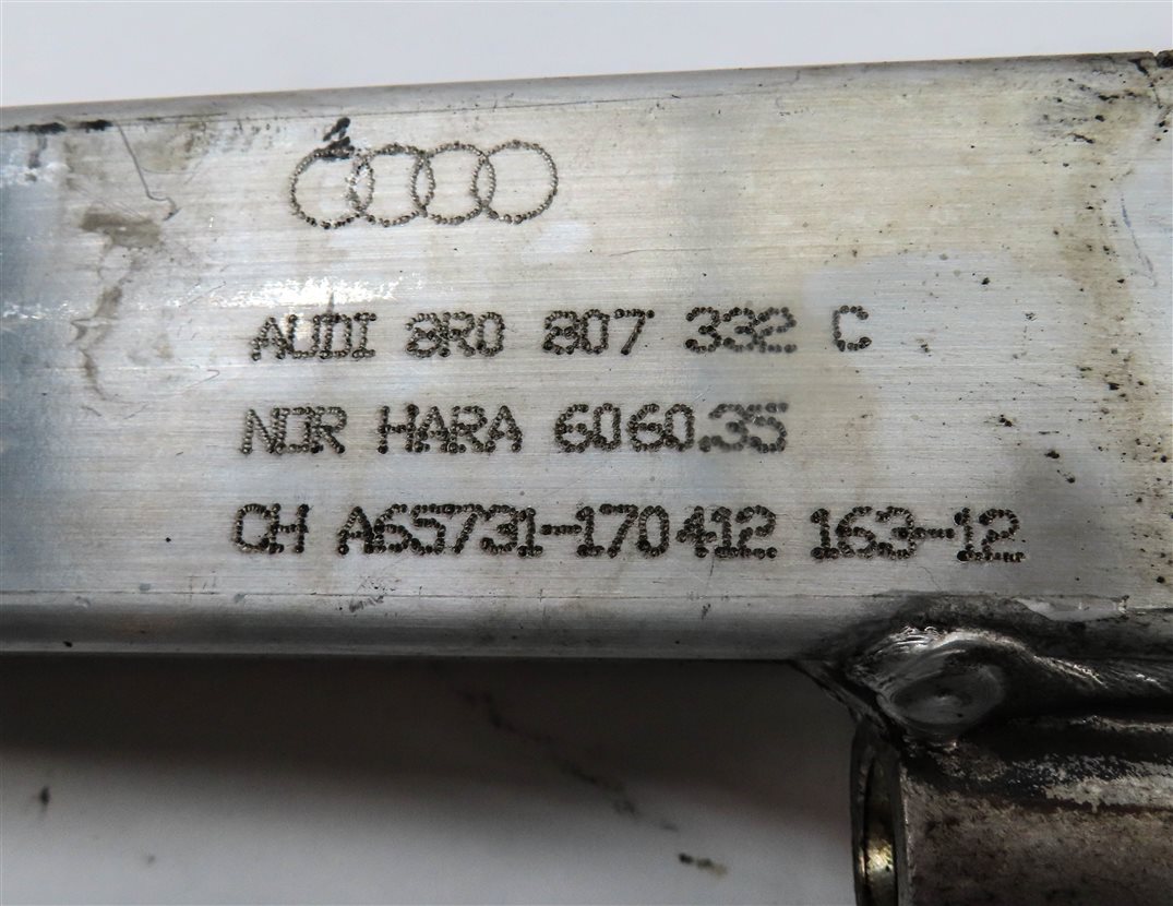 Thumbnail 8: 09-17 AUDI Q5 SQ5 (B8 8R) REAR LEFT & RIGHT BUMPER REINFORCEMENT BAR BRACKET SET