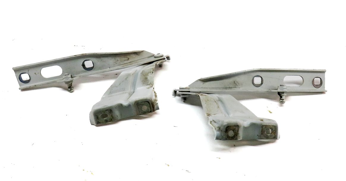 Thumbnail 2: 09-17 AUDI Q5 SQ5 (B8 8R) FRONT LEFT & RIGHT HOOD HINGE SET-2 (White)
