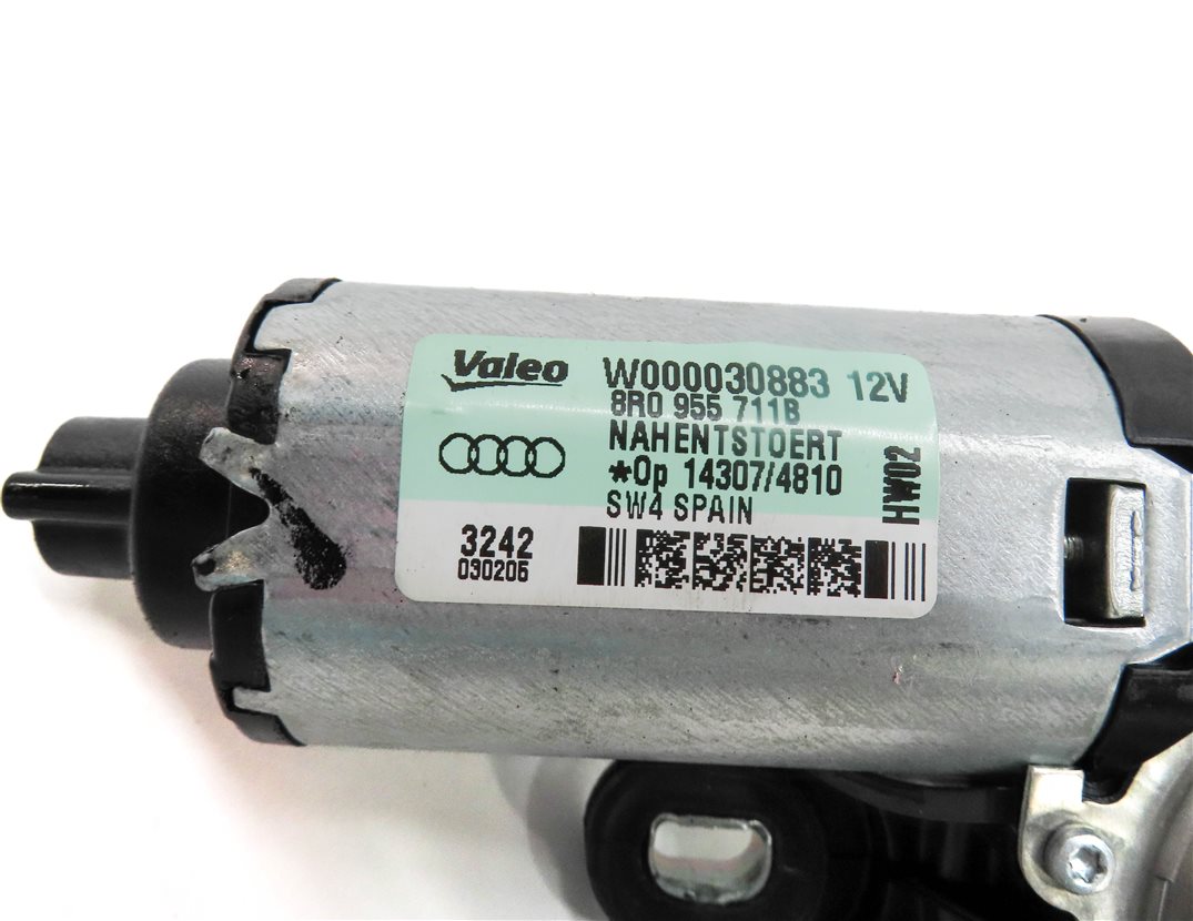 Thumbnail 4: 02-17 AUDI A3 A4 S4 SQ5 Q5 Q7 (B8 8R 4L) HATCH GATE TRUNK DOOR REAR WIPER MOTOR