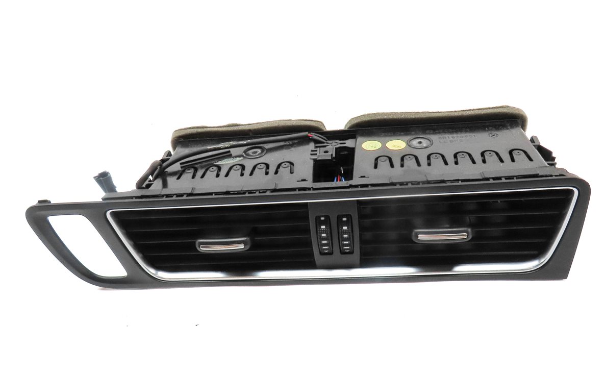 Thumbnail 2: 2012 AUDI Q5 (B8 8R) FRONT CENTER DASH HEAT AIR A/C DUAL VENT (Gray)