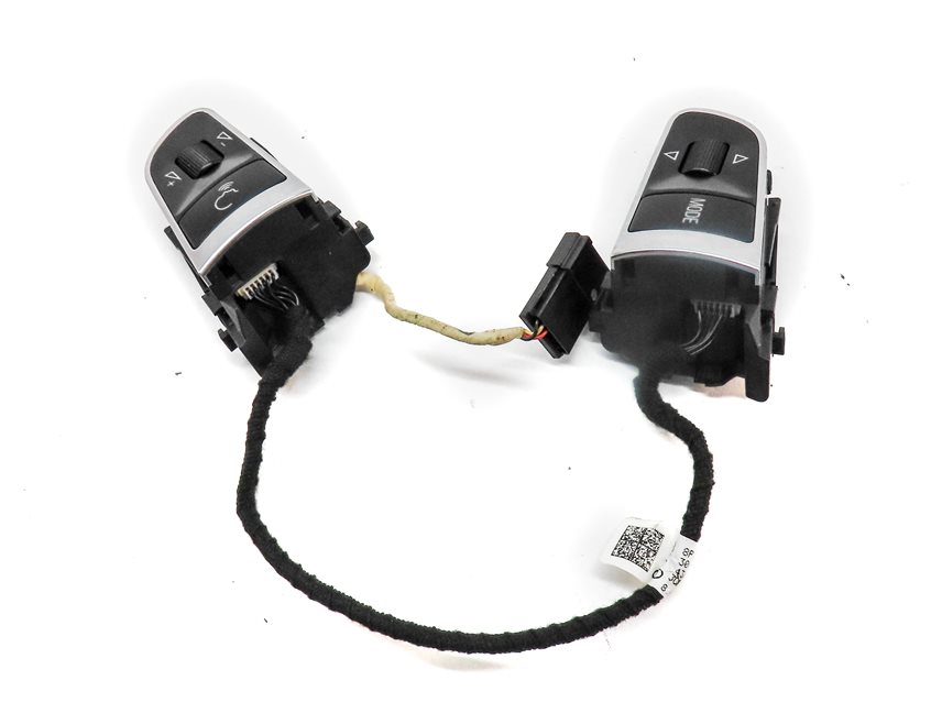 Thumbnail 4: 2012 AUDI Q5 (B8 8R) STEERING WHEEL RADIO PHONE MODE SELECT CONTROL BUTTON SET/2