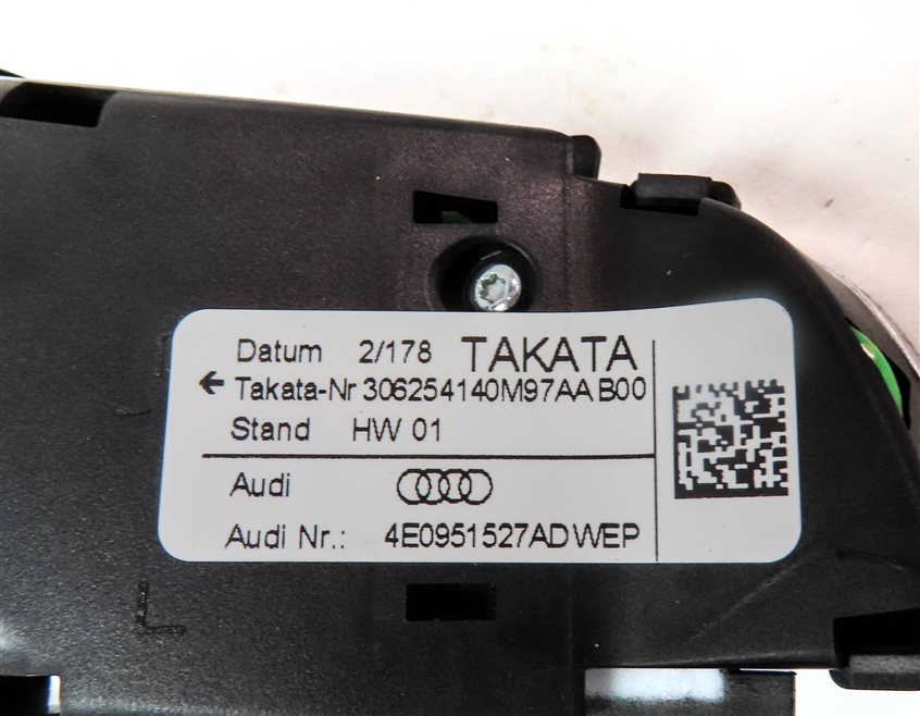 Thumbnail 6: 2012 AUDI Q5 (B8 8R) STEERING WHEEL RADIO PHONE MODE SELECT CONTROL BUTTON SET/2