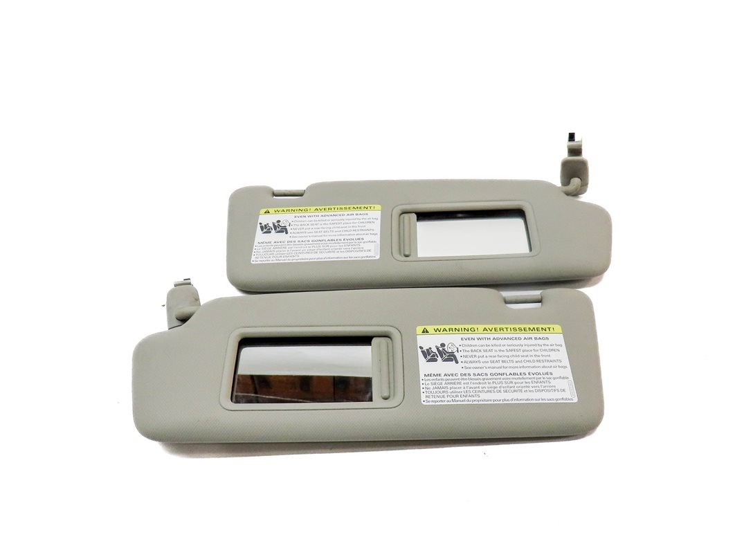 Thumbnail 4: 2009-2012 AUDI Q5 (8R) FRONT LEFT & RIGHT SUNVISOR SHADE SET-2 (Gray)