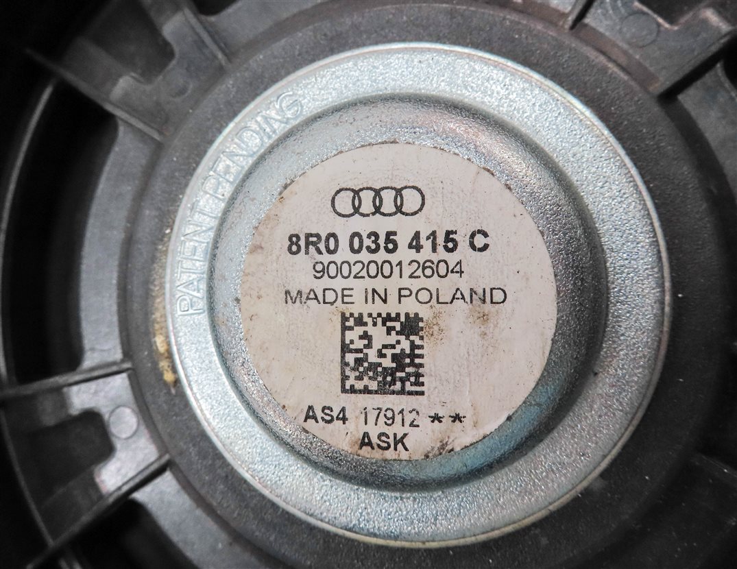 Thumbnail 12: 2012 AUDI Q5 (B8 8R) BANG OLUFSEN RADIO AUDIO SOUND SYSTEM SPEAKER SET/ 14