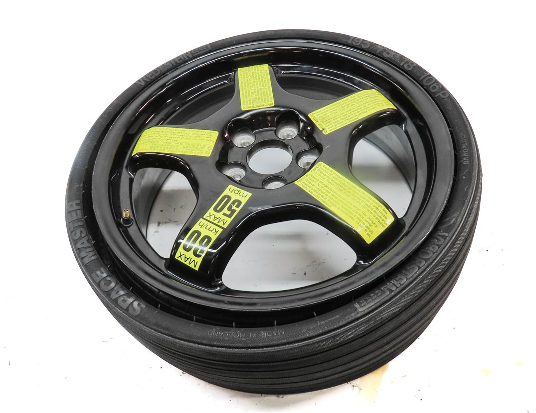 Thumbnail 5: 2009-2017 AUDI Q5 (8R) 18x6-1/2 EMERGENCY SPARE TIRE WHEEL RIM (COLLAPSABLE)