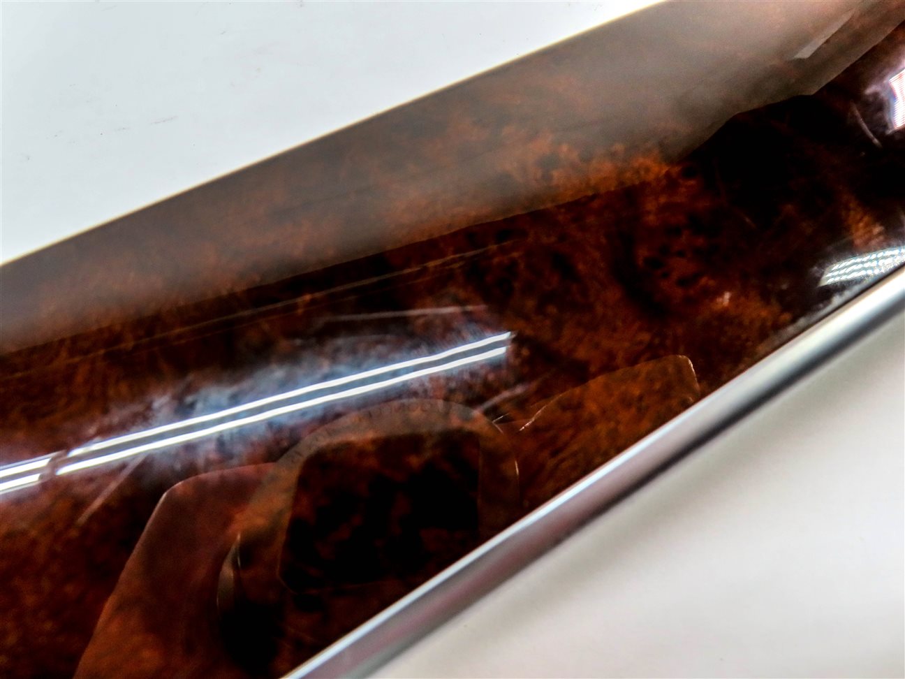 Thumbnail 6: 12 AUDI Q5 B8 8R INTERIOR LEFT RIGHT DOOR CENTER CONSOLE DASH TRIM SET (Walnut)