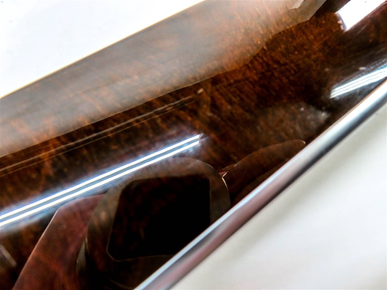 Thumbnail 7: 12 AUDI Q5 B8 8R INTERIOR LEFT RIGHT DOOR CENTER CONSOLE DASH TRIM SET (Walnut)