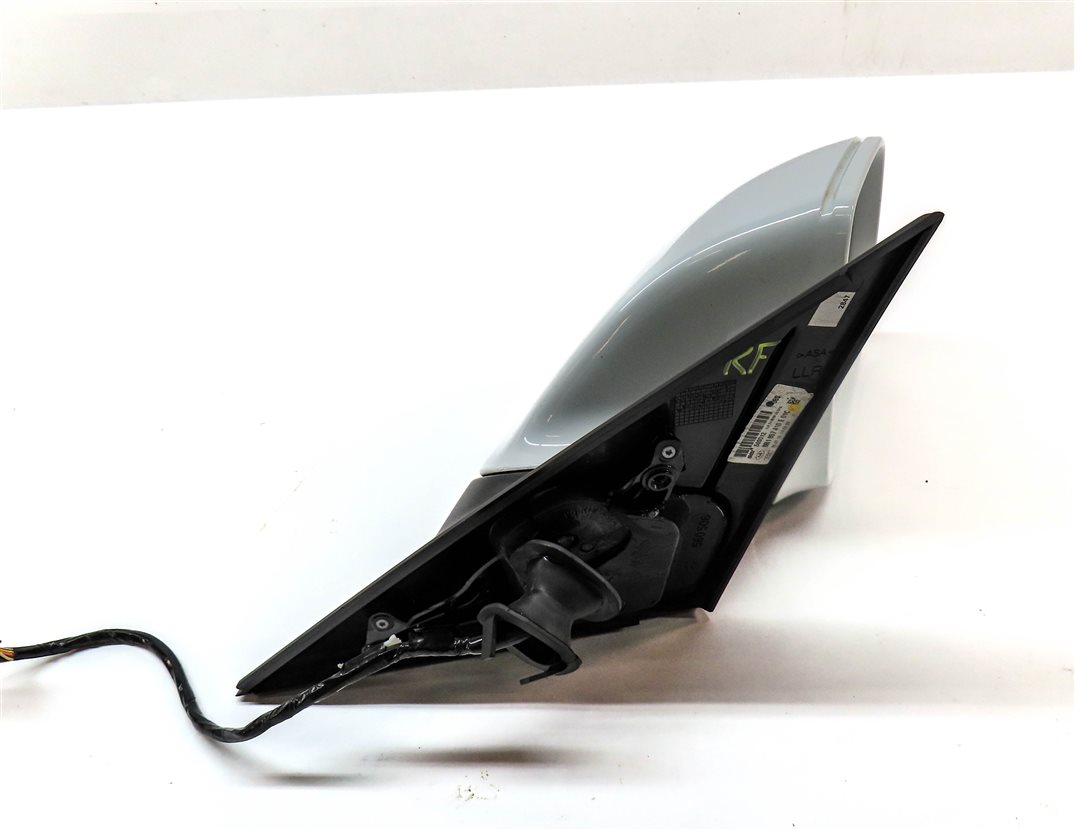 Thumbnail 5: 09-14 AUDI Q5 (8R) RIGHT P-FOLD HEAT AUTODIM MEMORY DOOR MIRROR w/ LIGHT (White)