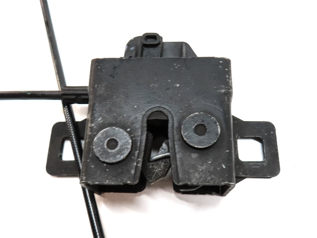 Thumbnail 4: 2006 RANGE ROVER SPORT (L320) FRONT LOWER HOOD LOCK LATCH SET-2 w/ RELEASE CABLE