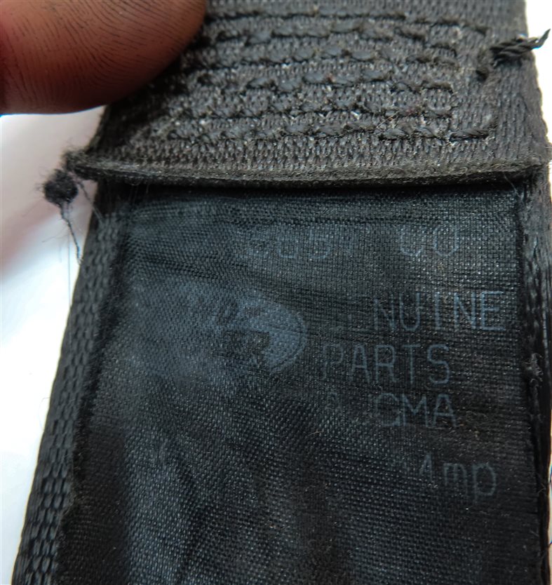 Thumbnail 5: 05-06 LR3 RANGE ROVER SPORT (L320) FRONT LEFT DRIVER SEATBELT RETRACTOR (Black)