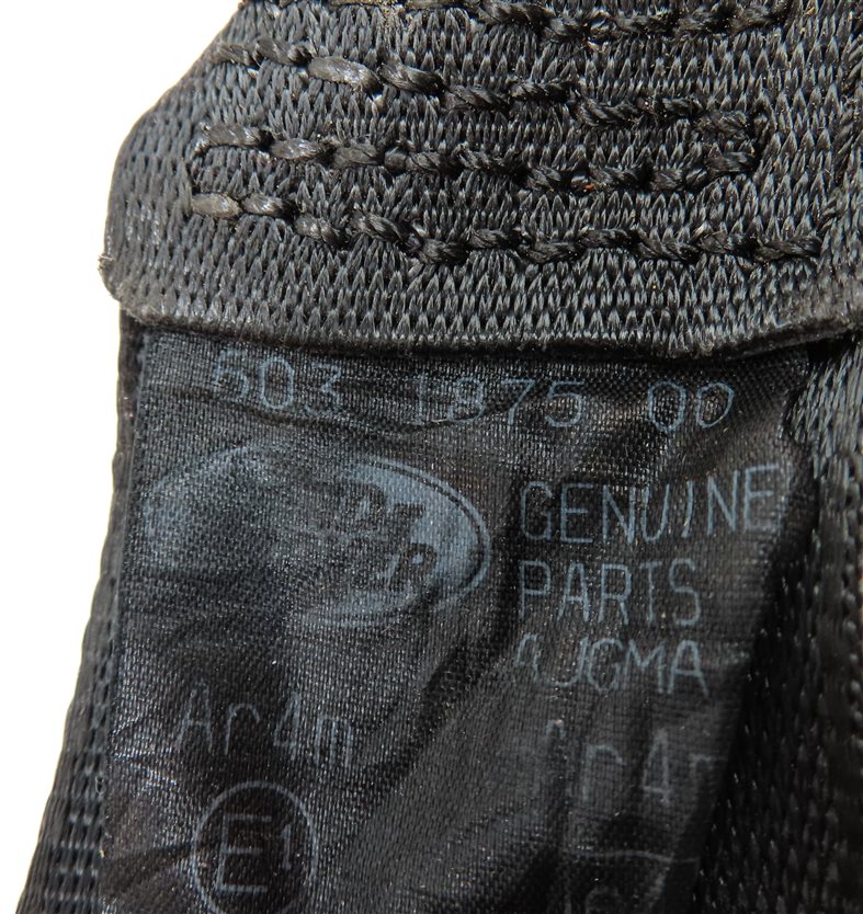 Thumbnail 5: 2006 RANGE ROVER SPORT (L320) REAR SEAT 2nd ROW LEFT SEATBELT RETRACTOR BLACK