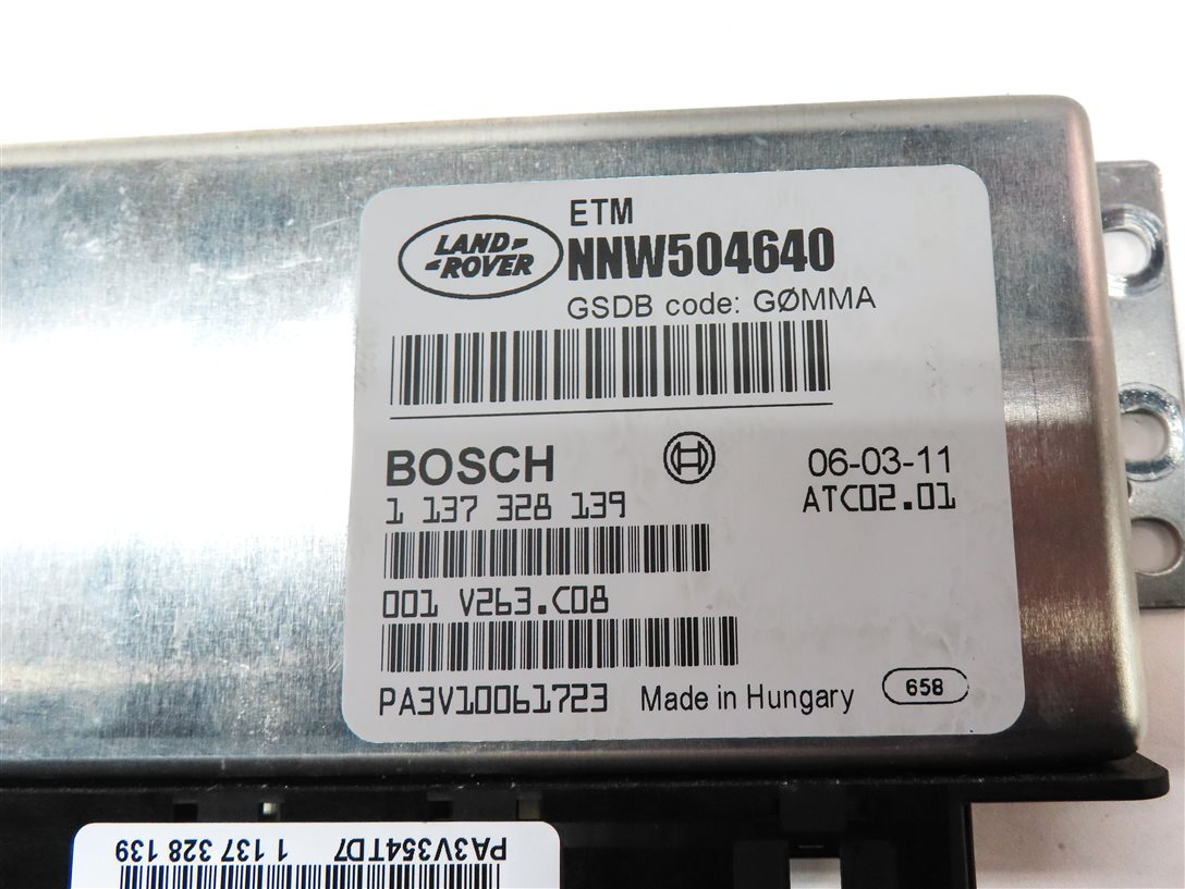 Thumbnail 4: 2006 RANGE ROVER SPORT (L320) REAR LOCKING DIFFERENTIAL CONTROL MODULE