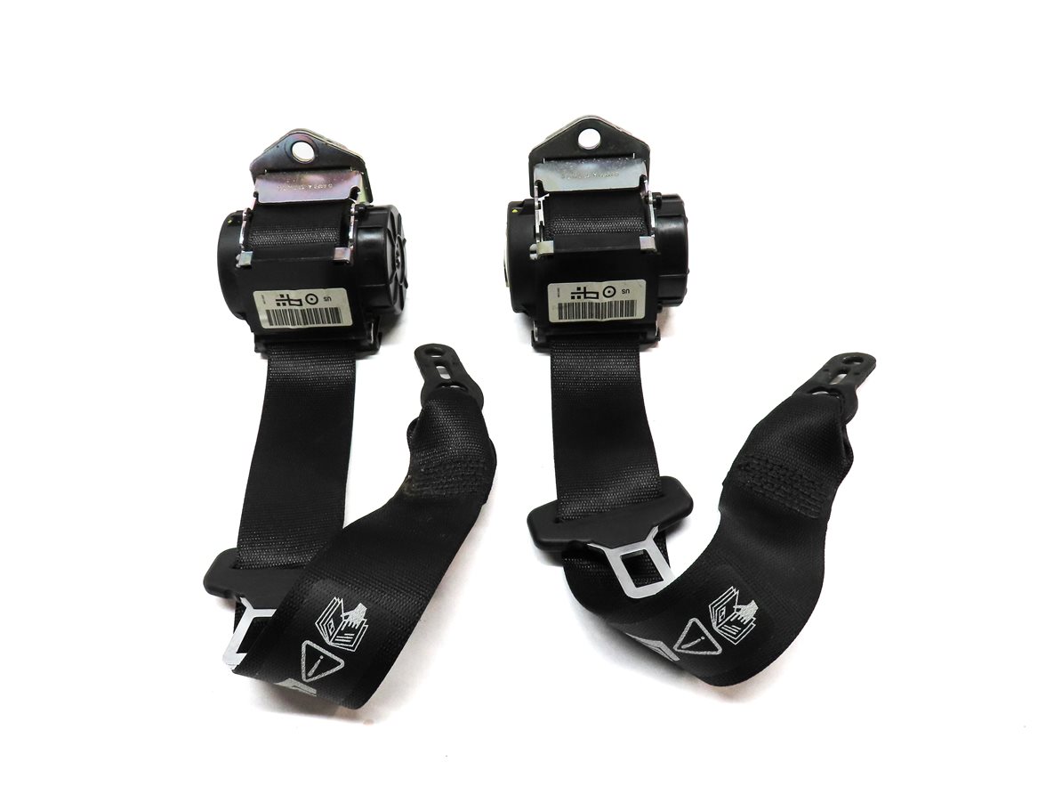 Thumbnail 2: 2014 BMW X1 (E84) REAR LEFT & RIGHT SEATBELT SEAT BELT RETRACTOR SET 2 (Black)