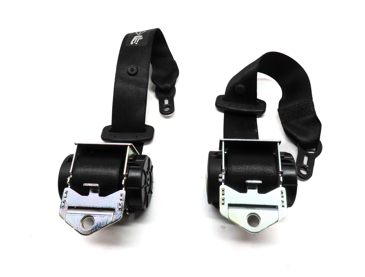 Thumbnail 4: 2014 BMW X1 (E84) REAR LEFT & RIGHT SEATBELT SEAT BELT RETRACTOR SET 2 (Black)