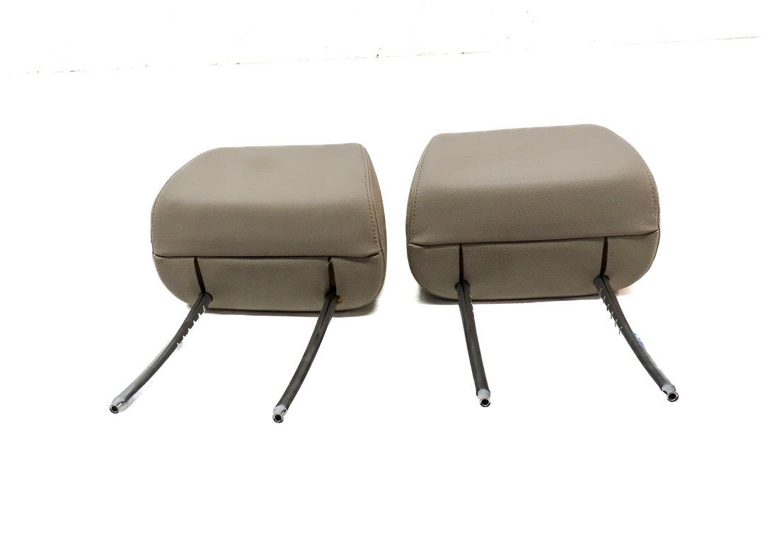 Thumbnail 2: 13-15 BMW X1 (E84) FRONT LEFT DRIVER & RIGHT PASSENGER HEADREST SET 2 (Oyster)