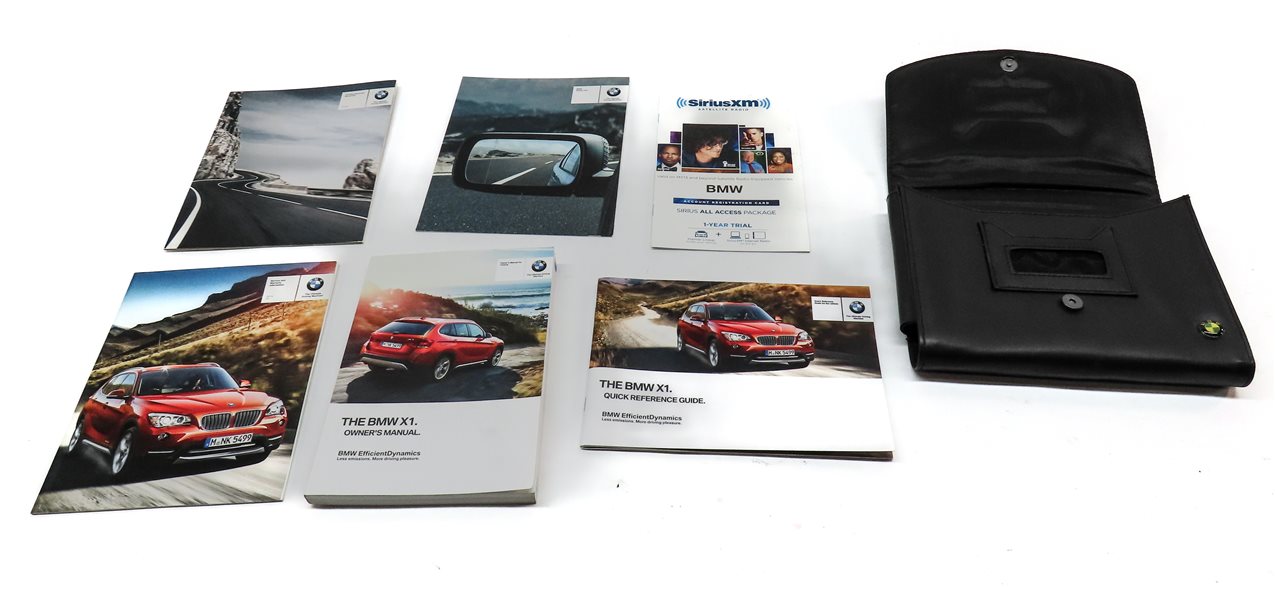 Thumbnail 2: 2014 BMW X1 (E84) OWNERS MANUAL BOOKLET BOOK SET 6 w/ CARRY CARRYING CASE