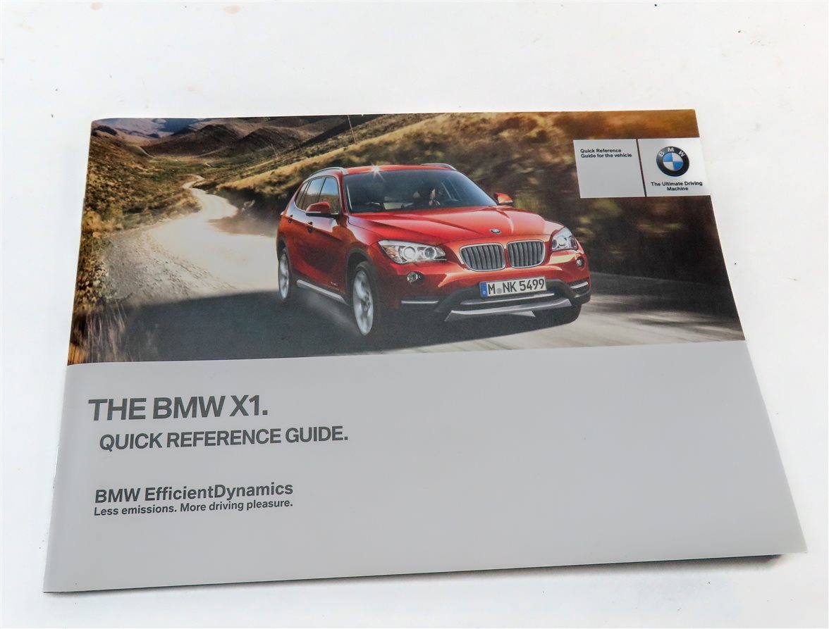 Thumbnail 8: 2014 BMW X1 (E84) OWNERS MANUAL BOOKLET BOOK SET 6 w/ CARRY CARRYING CASE