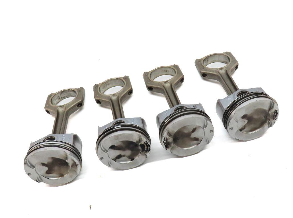 Thumbnail 4: 14-18 BMW 2 3 4 5 X1 X3 X5 Z4 2.0L (F10 F22 F30) TURBO N20 N26 PISTON & ROD SET4